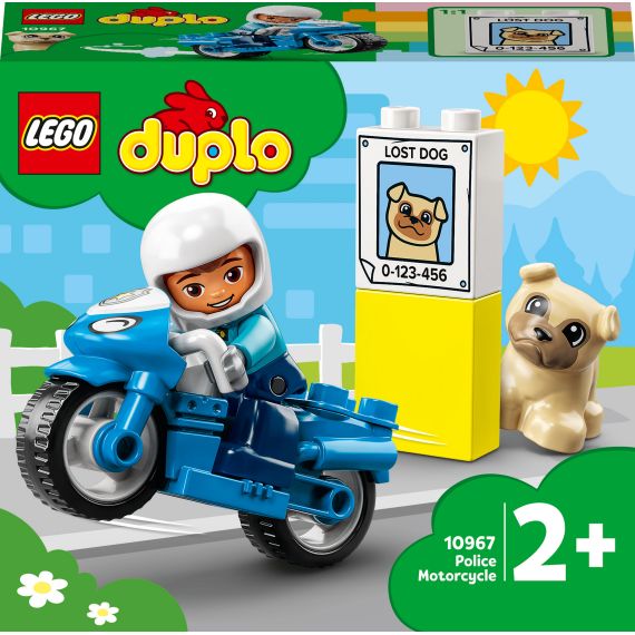 LEGO DUPLO 10967 КОНСТРУКТОР POLICE MOTORCYCLE