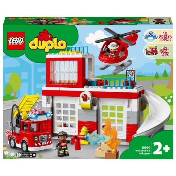 LEGO DUPLO 10970 КОНСТРУКТОР FIRE STATION HELICOPTER