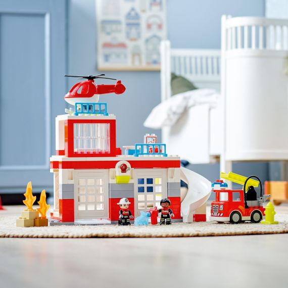 LEGO DUPLO 10970 КОНСТРУКТОР FIRE STATION HELICOPTER