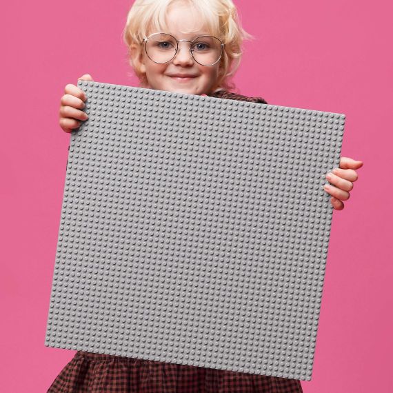 LEGO CLASSIC 11024 ПЛАСТИНА ДЛЯ СТРОИТЕЛЬСТВА GRAY BASEPLATE