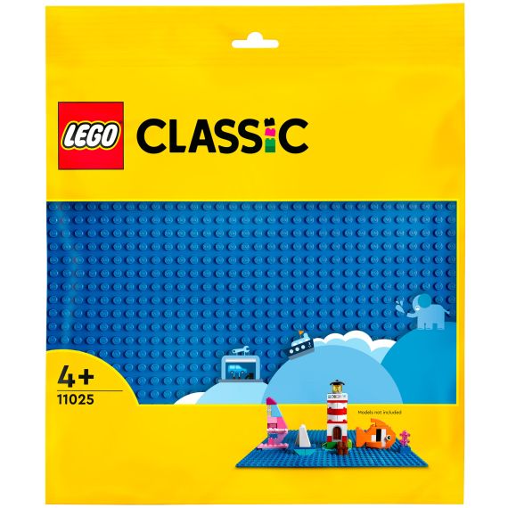 LEGO CLASSIC 11025 ПЛАСТИНА ДЛЯ СТРОИТЕЛЬСТВА BLUE BASEPLATE