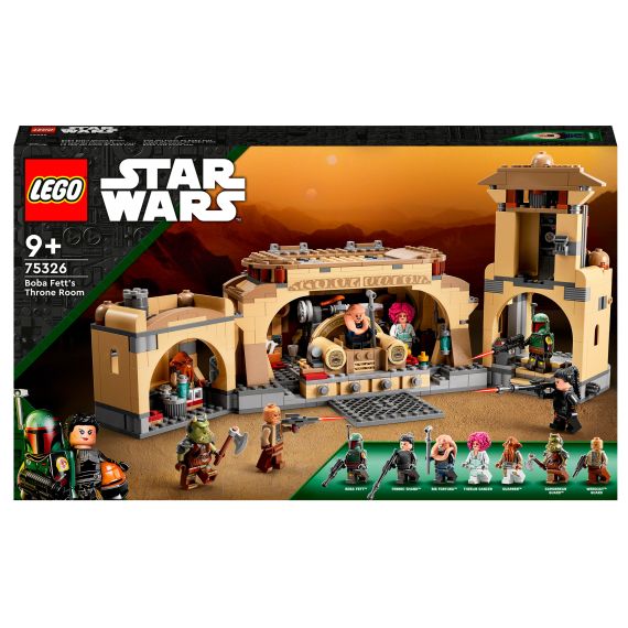 LEGO STAR WARS 75326 КОНСТРУКТОР BOBA FETT'S THRONE ROOM