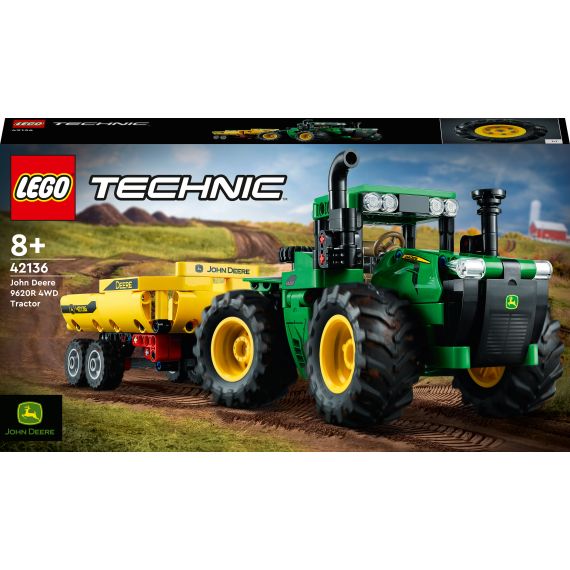 LEGO TECHNIC 42136 КОНСТРУКТОР JONH DEERE 9620R 4WD TRACTOR