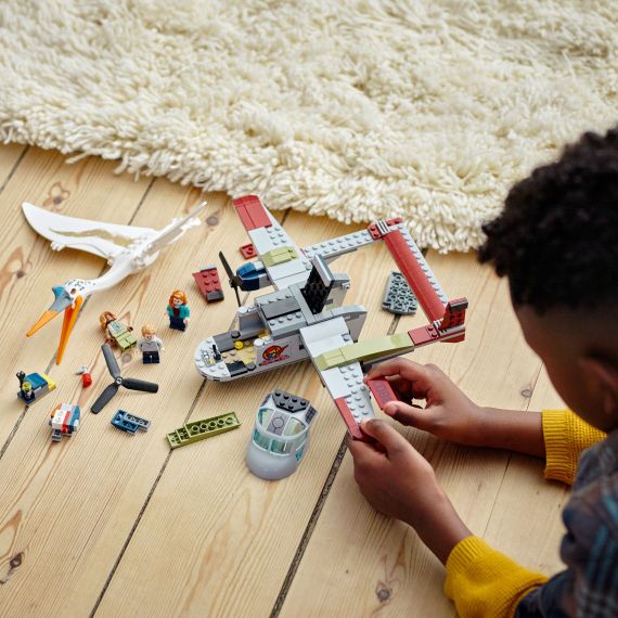 LEGO JURASSIC WORLD 76947 КОНСТРУКТОР КЕТЦАЛЬКОАТЛЬ: НАПАДЕНИЕ НА САМОЛЁТ