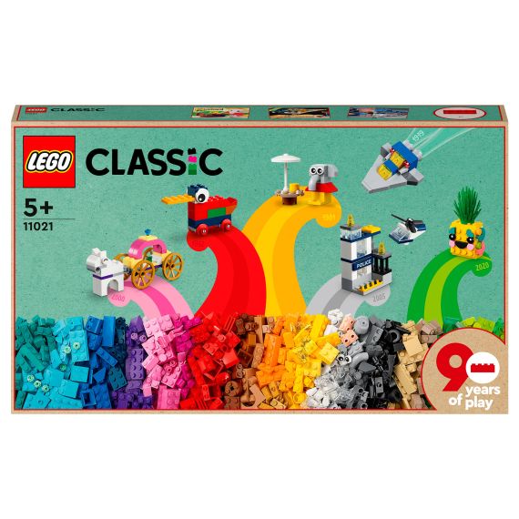 LEGO CLASSIC 11021 КОНСТРУКТОР 90 ЛЕТ ИГРЫ