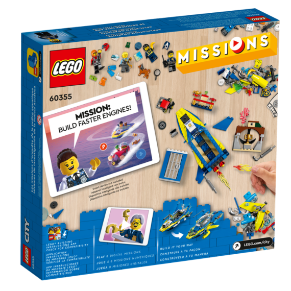LEGO CITY 60355 КОНСТРУКТОР ВОДНАЯ ПОЛИЦИЯ