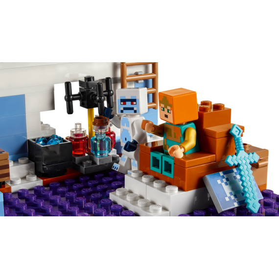 LEGO MINECRAFT 21186 КОНСТРУКТОР MC ЛЕДЯНОЙ ЗАМОК