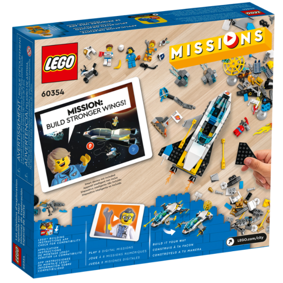 LEGO CITY 60354 КОНСТРУКТОР МИССИИ ПО ИССЛЕДОВАНИЮ