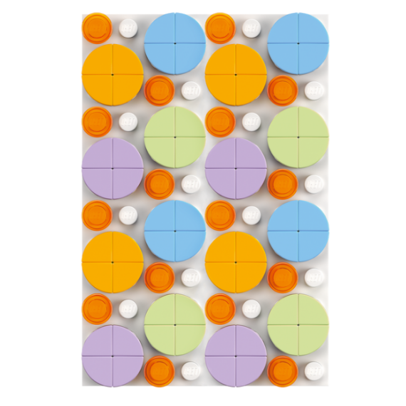 LEGO DOTS 41959 КОНСТРУКТОР МИЛЫЙ ЛОТОК С ПАНДОЙ