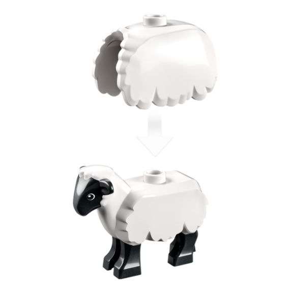 LEGO CITY 60346 КОНСТРУКТОР ФЕРМА И АМБАР С ЖИВОТНЫМИ