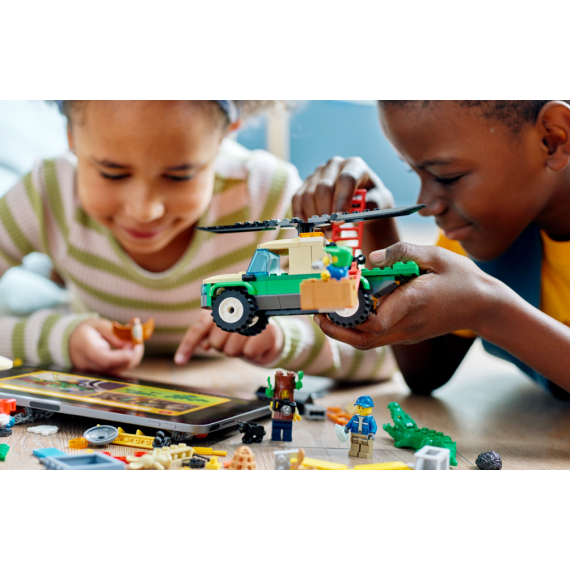 LEGO CITY 60353 КОНСТРУКТОР МИССИИ ПО СПАСЕНИЮ ДИКИХ ЖИВОТНЫХ