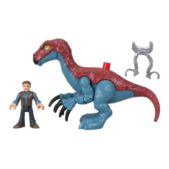 JURASSIC WORLD GVV65 ФИГУРКА DOMINION DINOSAUR AND FIGURE