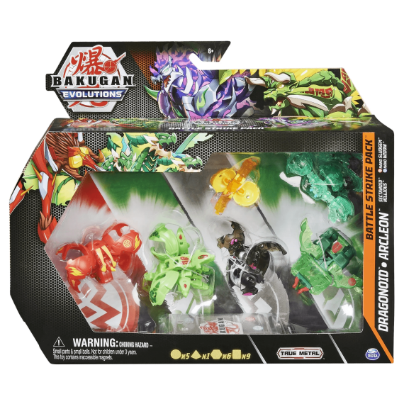BAKUGAN 6063759 ИГРОВОЙ НАБОР PACHET STARTER 2, 4 S4