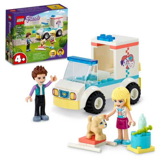 LEGO FRIENDS 41694 КОНСТРУКТОР PET CLINIC AMBULANCE