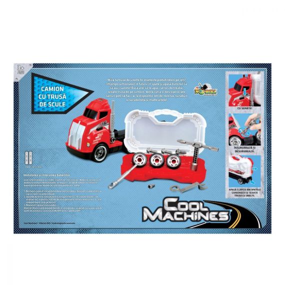 NORIEL INT4839 ИГРОВОЙ НАБОР ГРУЗОВИК С ЯЩИКОМ ДЛЯ ИНСТРУМЕНТОВ