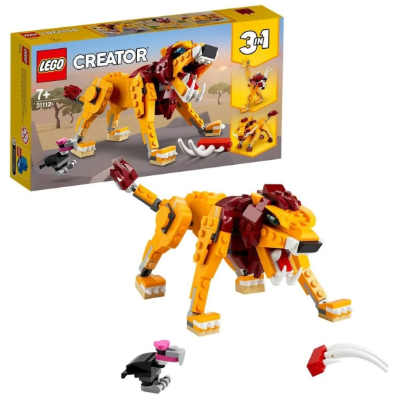 LEGO CREATOR 31112 КОНСТРУКТОР WILD LION