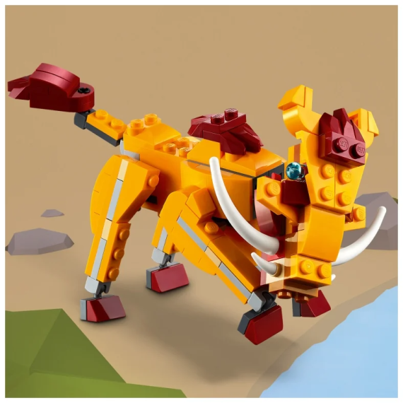 LEGO CREATOR 31112 КОНСТРУКТОР WILD LION