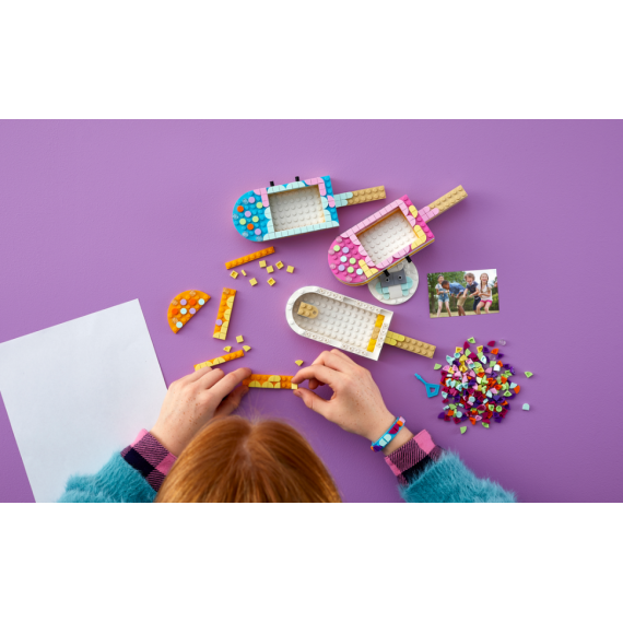 LEGO DOTS 41956 КОНСТРУКТОР ФОТОРАМКИ И БРАСЛЕТ МОРОЖЕНОЕ