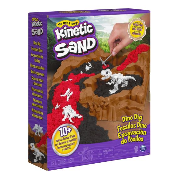KINETIC SAND 6055874 ИГРОВОЙ НАБОР DINO DIG