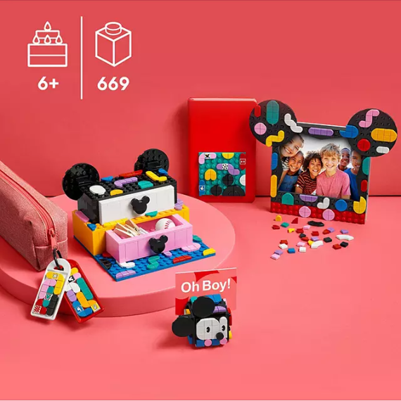 LEGO DOTS 41964 КОНСТРУКТОР MICKEY MOUSE &AMP; MINNIE MOUSE BACK-TO-SCHOOL PROJECT BOX