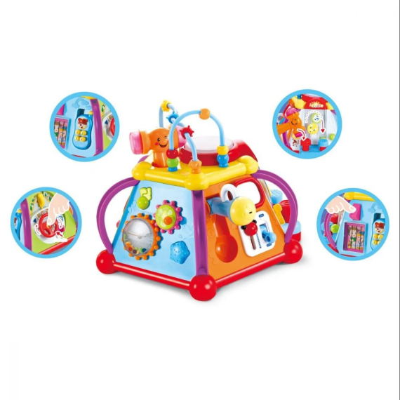 NORIEL BEBE INT7618 РАЗВИВАЮЩАЯ ИГРУШКА PIRAMIDA CU ACTIVITATI