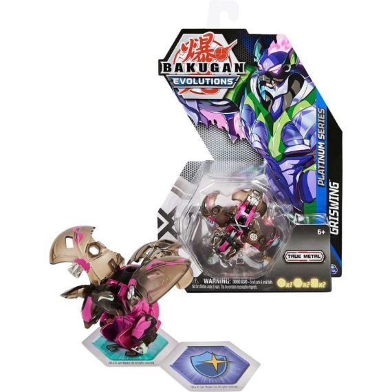 SPIN MASTER 6063494 ИГРОВОЙ НАБОР BAKUGAN PLATINUM GRISWING