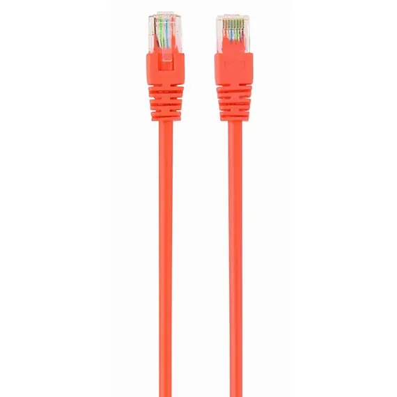 PATCH CORD CABLEXPERT PP12-0.5M/O, CAT5E UTP, 0,5M, PORTOCALIU