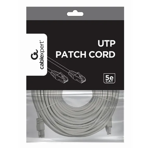 PATCH CORD CABLEXPERT PP12-30M, CAT5E UTP, 30M, GRI