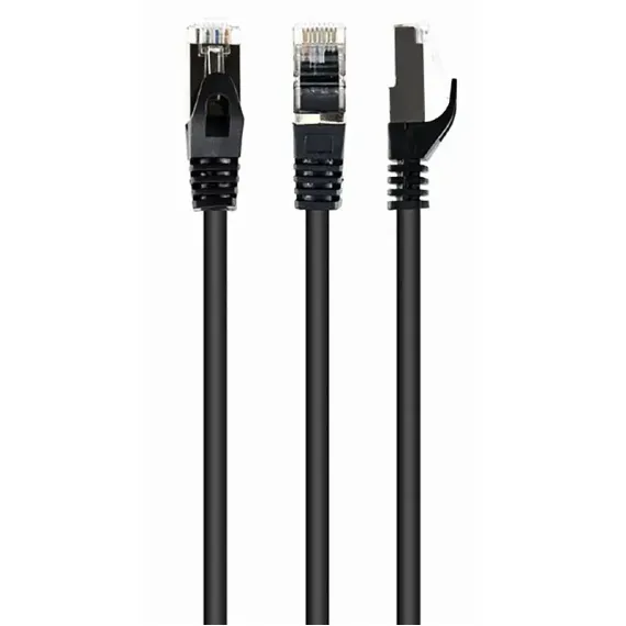 PATCH CORD CABLEXPERT PP6-1M/BK, CAT6 FTP , 1M, NEGRU