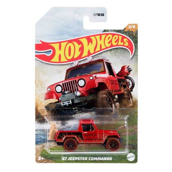 HOT WHEELS HFW36 МАШИНКА MUD RUNNERS