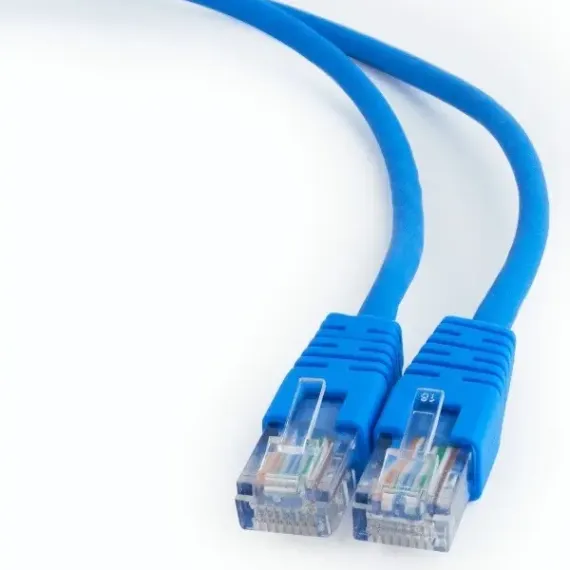 ПАТЧ-КОРД CABLEXPERT PP12-0.25M, CAT5E UTP, 0,25М, СИНИЙ
