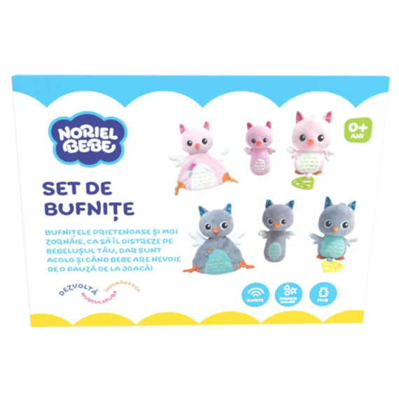 NORIEL BEBE INT6382 ПОГРЕМУШКА BUFNITELE PRIETENOASE ROZ