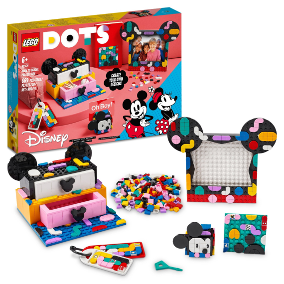 LEGO DOTS 41964 КОНСТРУКТОР MICKEY MOUSE &AMP; MINNIE MOUSE BACK-TO-SCHOOL PROJECT BOX