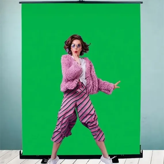 ЗЕЛЕНЫЙ ЭКРАН ДЛЯ ОНЛАЙН-ТРАНСЛЯЦИЙ XIAOMI VIDLOK STREAMLINE, ЗЕЛЁНЫЙ