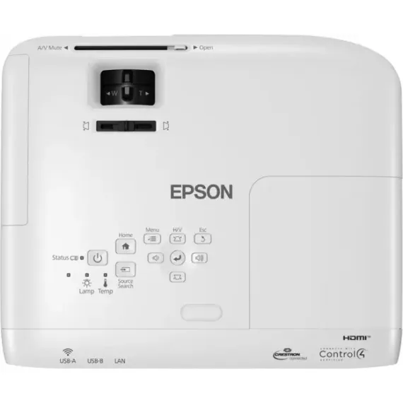 LCD PROIECTOR EPSON EB-W49, 3800ANSI LUMENS, WXGA (1280 X 800)