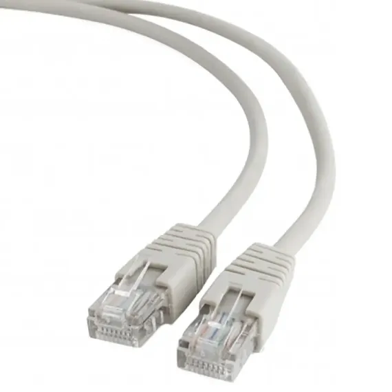 ПАТЧ-КОРД CABLEXPERT PP6U-0.5M, CAT6 UTP, 0,5М, СЕРЫЙ