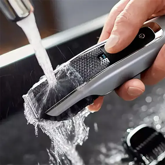 TRIMMER PENTRU BARBATI PHILIPS BEARDTRIMMER SERIES 5000 BT5502/15, GRI | NEGRU