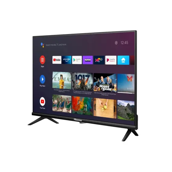 32" LED SMART TV HISENSE 32A4HA, 1366X768 HD, ANDROID TV, NEGRU