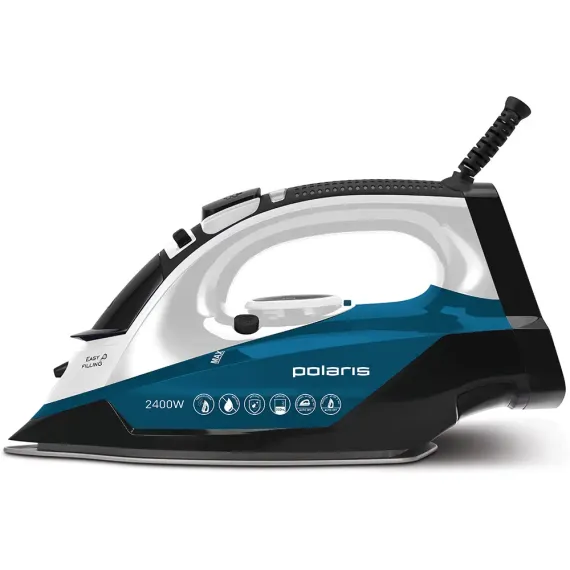 УТЮГ POLARIS PIR 2420AK, 2400 ВТ, БИРЮЗОВЫЙ