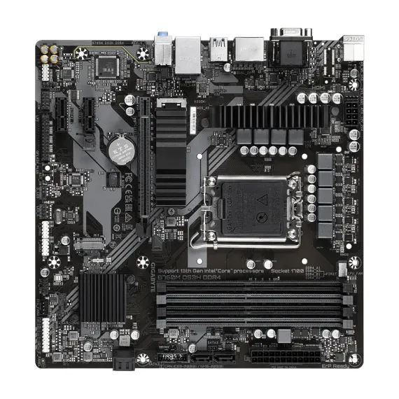 PLACA DE BAZA GIGABYTE B760M DS3H DDR4, LGA1700, INTEL B760, MICRO-ATX