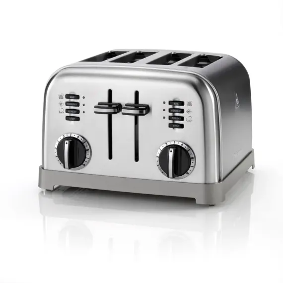TOASTER CUISINART -PT180E, ARGINTIU