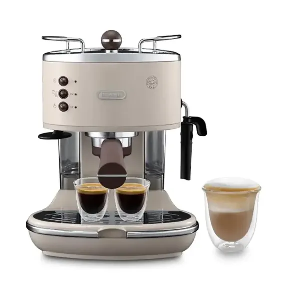 КОФЕВАРКА ЭСПРЕССО DE'LONGHI ECOV311.BG, 1100ВТ, БЕЖЕВЫЙ