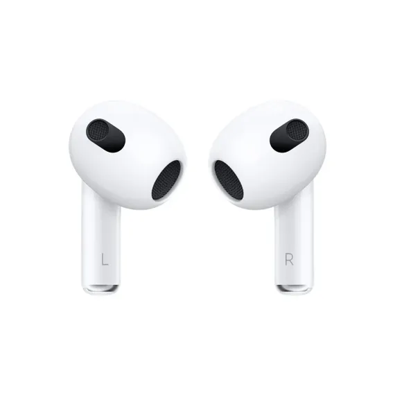 ГАРНИТУРА ДЛЯ МОБИЛЬНЫХ ТЕЛЕФОНОВ APPLE AIRPODS 3 WITH LIGHTNING CHARGING CASE, БЕСПРОВОДНОЙ, БЕЛЫЙ