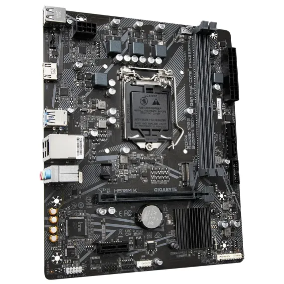 PLACA DE BAZA GIGABYTE H510M K, LGA1200, INTEL H510, MICRO-ATX