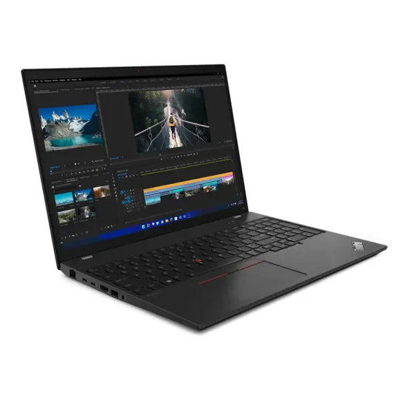 LAPTOP BUSINESS 16" LENOVO THINKPAD T16 GEN 1 (INTEL), THUNDER BLACK, INTEL CORE I7-1260P, 16GB/512GB, FARA SO