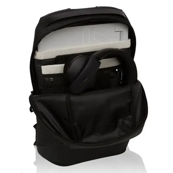 РЮКЗАК ДЛЯ НОУТБУКА DELL ALIENWARE HORIZON, 17", МЯГКИЙ НЕЙЛЕКС, ВСПЕНЕННЫЙ EVA, ТКАНЬ 840D, ЧЁРНЫЙ