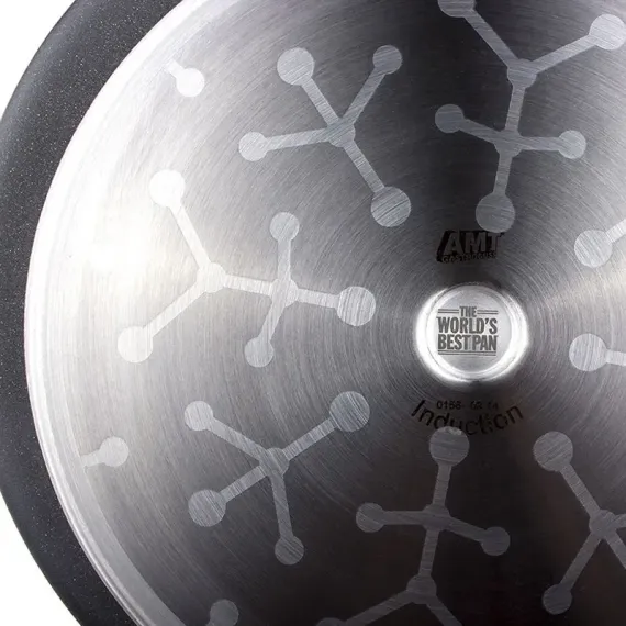 СКОВОРОДА AMT GASTROGUSS AMTI-424-E, 24СМ, ЧЁРНЫЙ