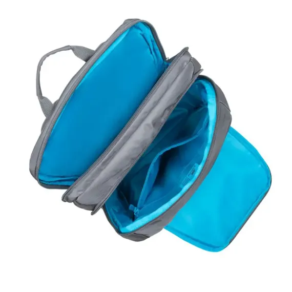 RUCSAC PENTRU LAPTOP RIVACASE 7569, 17.3", POLIESTER RPET ECO-FRIENDLY, GRI