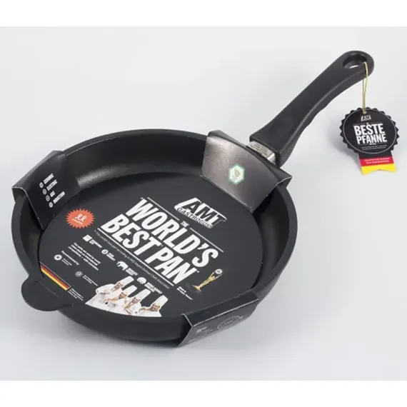 СКОВОРОДА AMT GASTROGUSS I-526-E, 1,6Л, 26СМ, ЧЁРНЫЙ