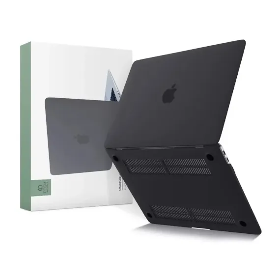 HUSA PENTRU LAPTOP TECH PROTECT SMARTSHELL MACBOOK PRO 13 (2016-2022), 13.3", POLICARBONAT, NEGRU MAT